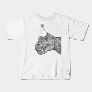 Party Dinosaur Kids T-Shirt